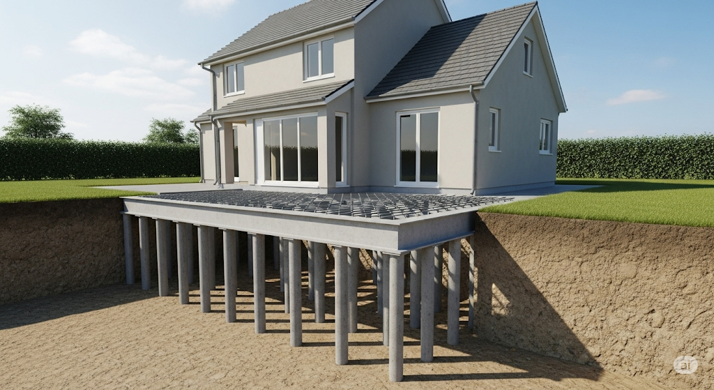 Pondasi Mini Pile untuk Bangunan 2 Lantai