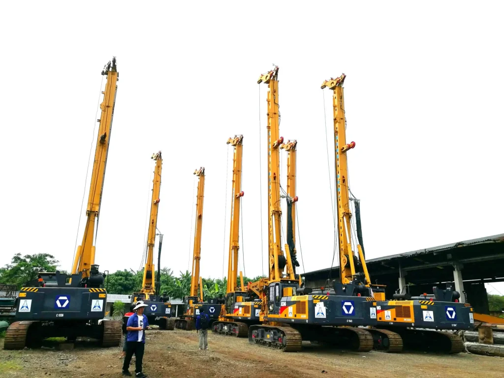 Cara Kerja Excavator Bore Pile