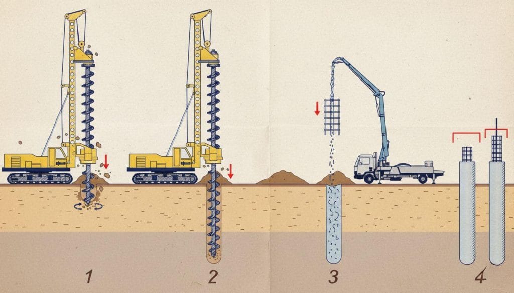 perbedaan pondasi sumuran dan bore pile